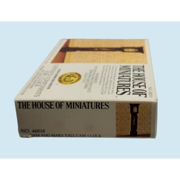 The House Of Miniatures William & Mary Tall Case Clock Model Kit No. 40018 - Picture 8 of 12